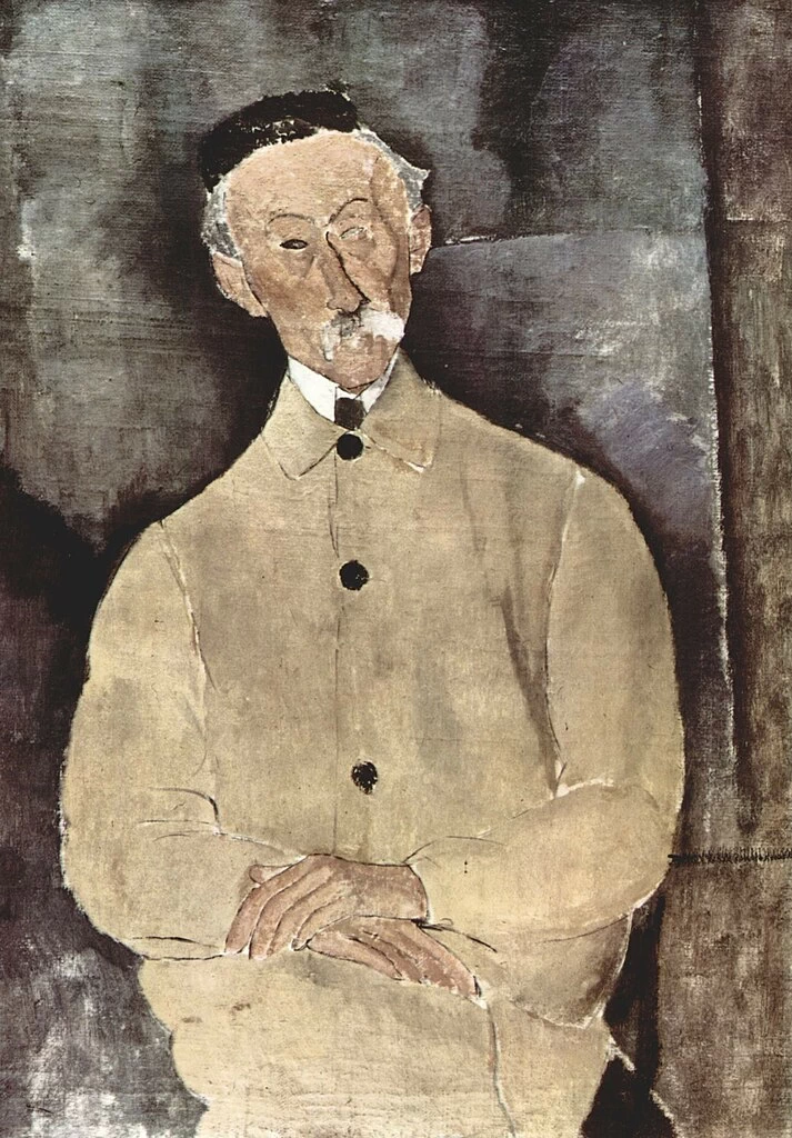 Amedeo Modigliani - 189, Ritratto di Monsieur Lepoutre
